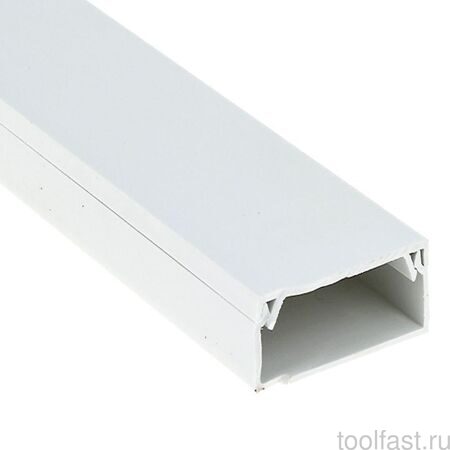 2-60-40 Кабель-канал EKF-Plast белый дл.2м. 60Х40мм. (9)