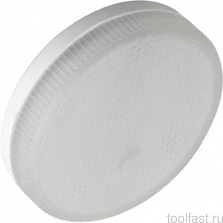 578317 Лампа Ecola Light GX53 LED  8,0W Tablet 220V 4200K матовое стекло 27x75